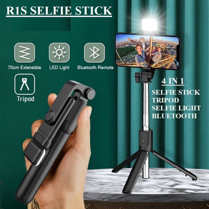 Bluetooth Selfie Stick Tripod with Remote